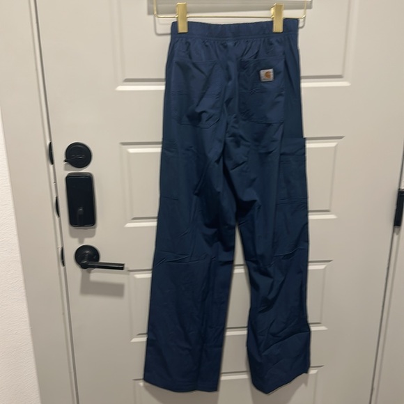 NWOT! Carhartt Force Cross Flex Women's XS Drawstring Cargo Scrub Pants C52110 - Picture 6 of 6